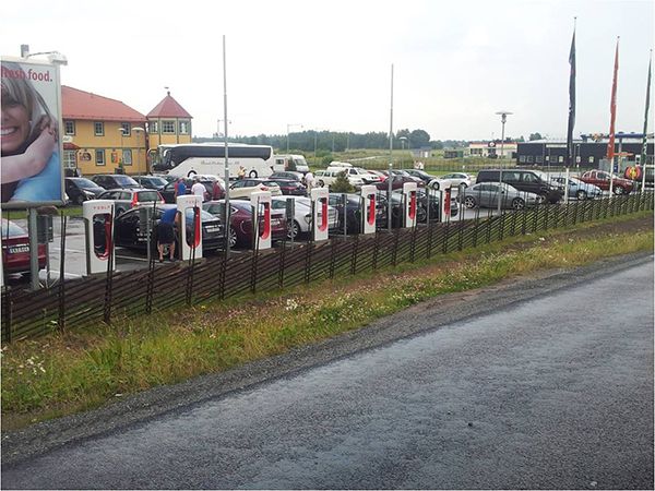 Tesla Supercharger в Европе