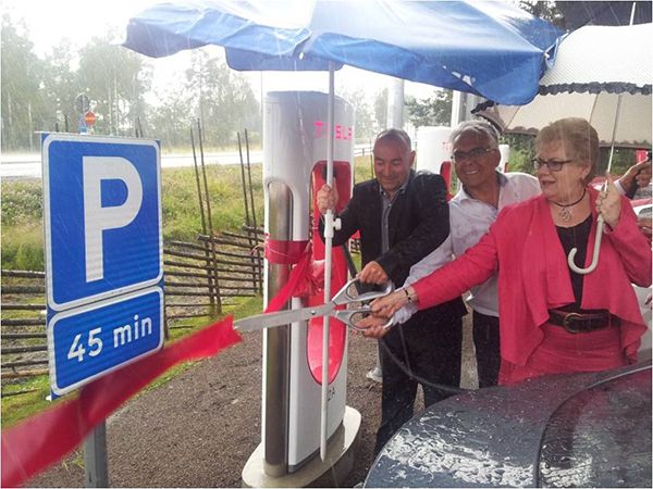 Tesla Supercharger в Европе